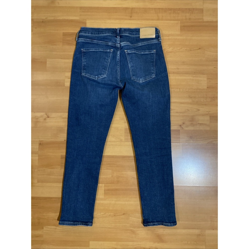 Citizens of Humanity Ella Slim Cropped Jeans Dark Wash Blue Women's Size 27 - Picture 7 of 13
